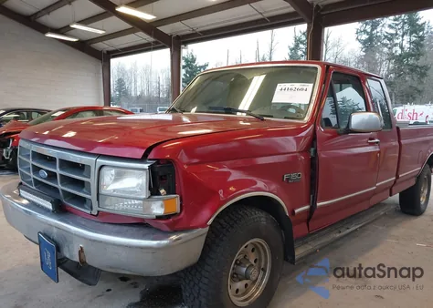 1995 Ford F150 из США, поврежденный, VIN 1FTEX14H4SKA28155